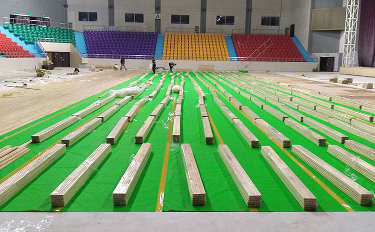 遼寧柞木實(shí)木運(yùn)動地板品牌**